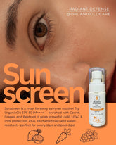 SUNGUARD SPF 50 WITH CARROT, GRAPES & SUNFLOWER